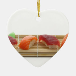 Sushi Japanese Delicious Asian Food Yummy Ceramic Ornament