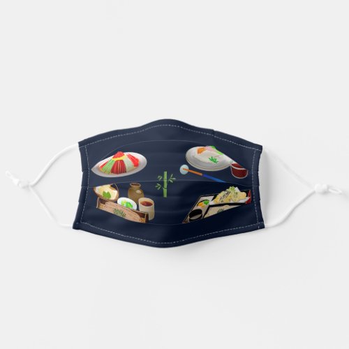 Sushi Japanese food lovers_bestselling Adult Cloth Face Mask