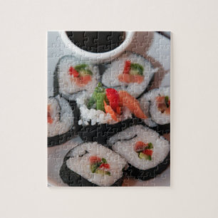 Sushi Japanese Restaurant Sauce Jigsaw Puzzle