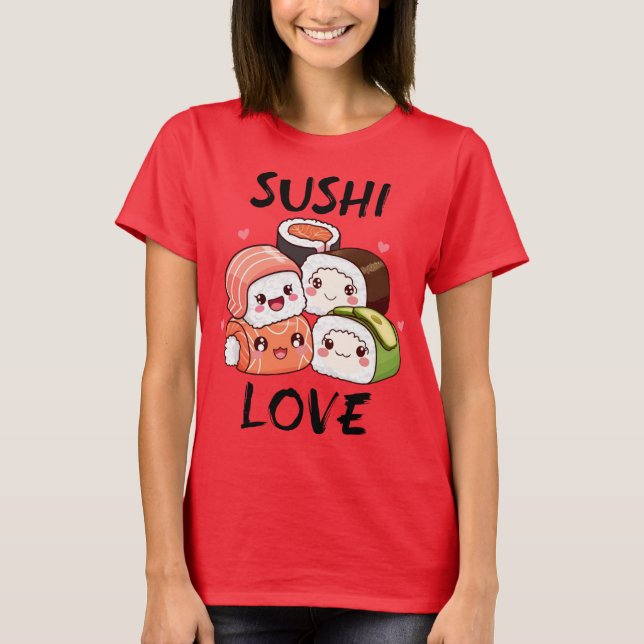 Sushi Love Shirt (Front)