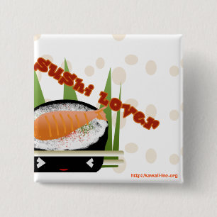 Sushi Lover Button