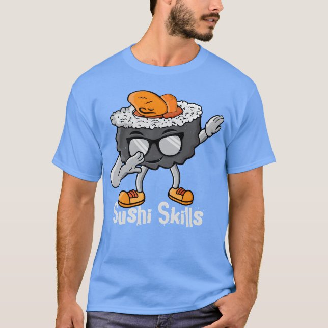 Sushi Lover Gift Men Japanese Cooking Food Sushi f T-Shirt (Front)