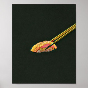 Sushi lover gift poster