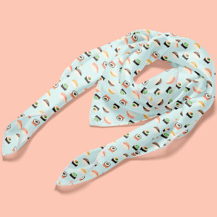 Sushi Lovers Pattern Scarf