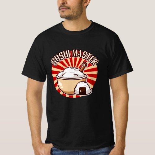 Sushi Master Japanese Cuisine Japan Chef T_Shirt