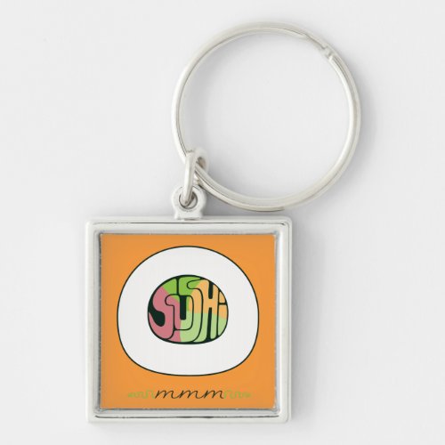 Sushi mmm Keychain