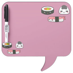 Sushi Mooshie Kawaii Dry Erase Board