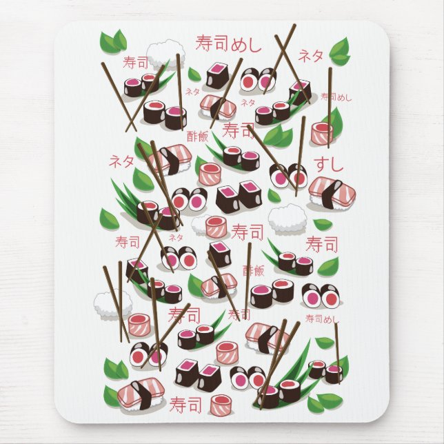 Sushi Mouse Pad (Front)