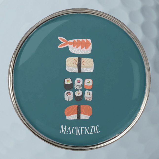 Sushi Name Golf Ball Marker (Creator Uploaded)