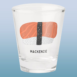 Sushi Nigiri Japanese Food Art Personalized Shot Glass