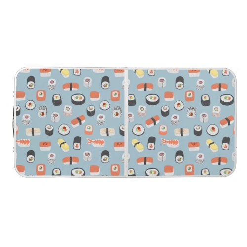 Sushi Nigiri Maki Roll Beer Pong Table