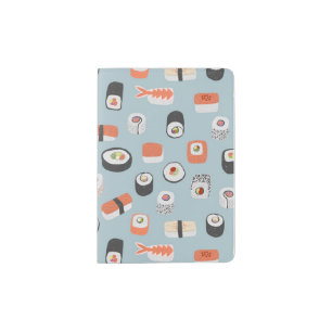 Sushi Nigiri Maki Roll Passport Holder