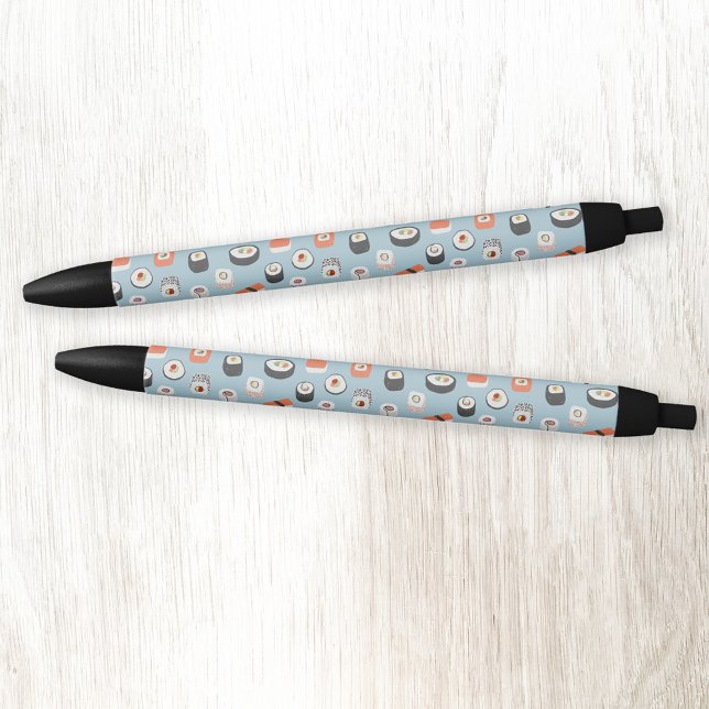 Sushi Nigiri Maki Roll Pattern Pen (Fun Japanese sushi pattern pen)