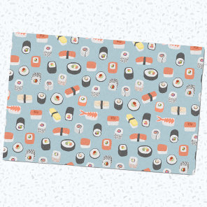 Sushi Nigiri Maki Roll Pattern Tissue Paper