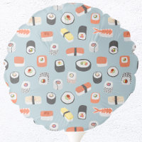 Sushi Nigiri Sashimi Maki Roll Pattern