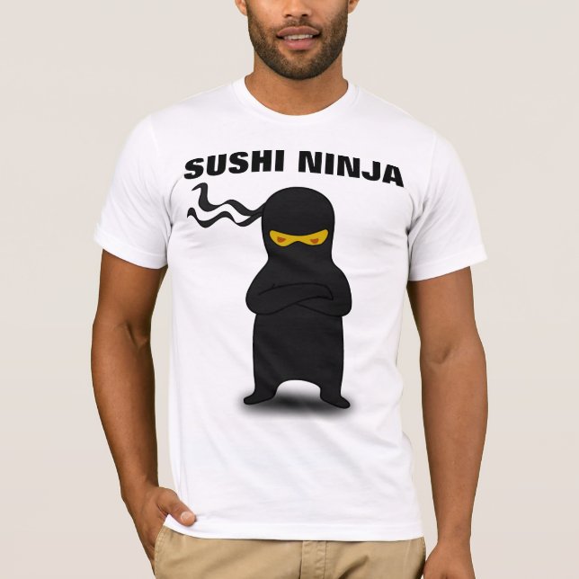 SUSHI NINJA funny T-shirts (Front)