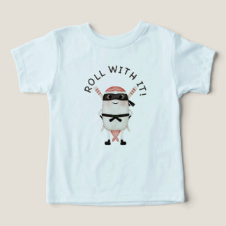 Sushi Ninja Toddler T-Shirt, Japanese Food Tee