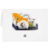 Sushi on a plate (Back Horizontal)