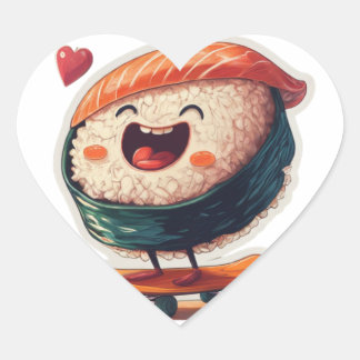 Sushi on a Roll! Animated Sticker