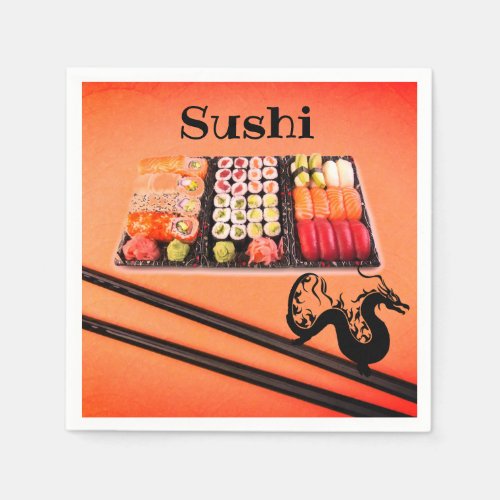 Sushi Party Napkins