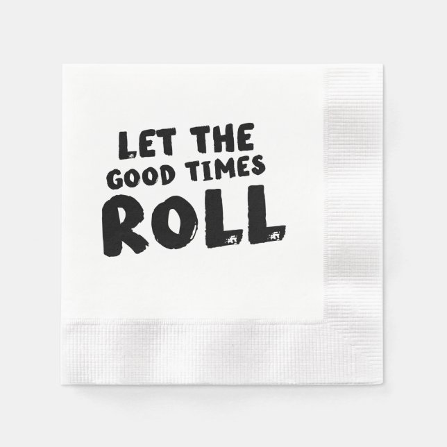 Sushi Party Paper Napkins (Front)