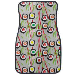 Sushi Pattern Car Mat