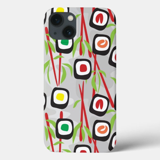 Sushi Pattern Case-Mate iPhone Case (Back)