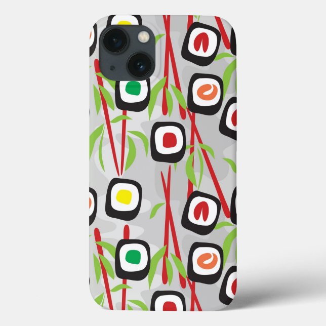 Sushi Pattern Case-Mate iPhone Case (Back)