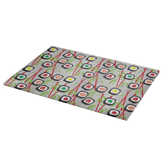 Sushi Pattern Cutting Board (Corner)
