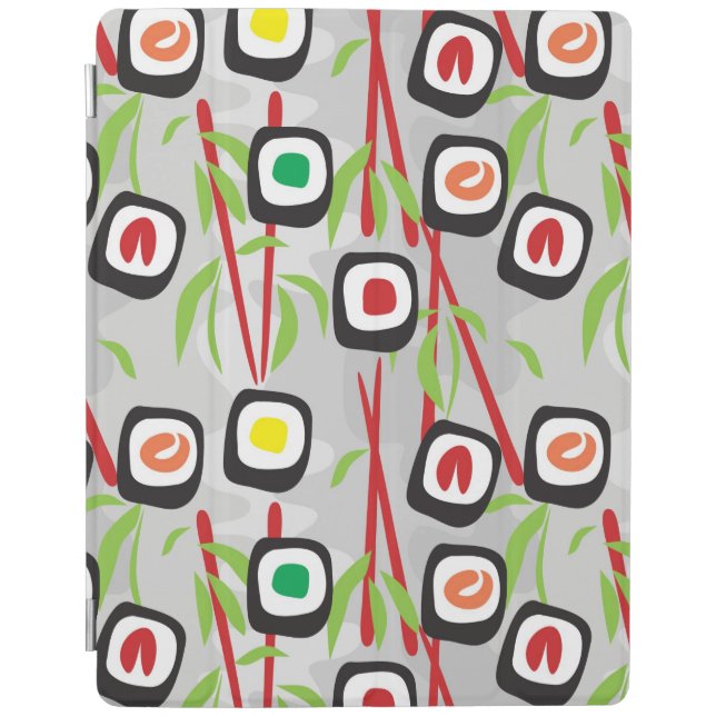 Sushi Pattern iPad Smart Cover (Front)