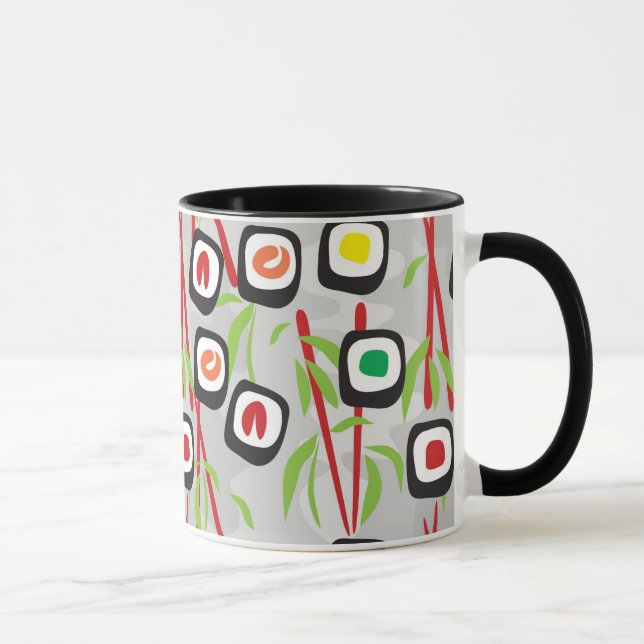 Sushi Pattern Mug (Right)