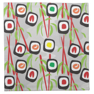 Sushi Pattern Napkin