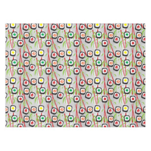 Sushi Pattern Tablecloth