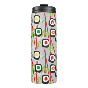 Sushi Pattern Thermal Tumbler