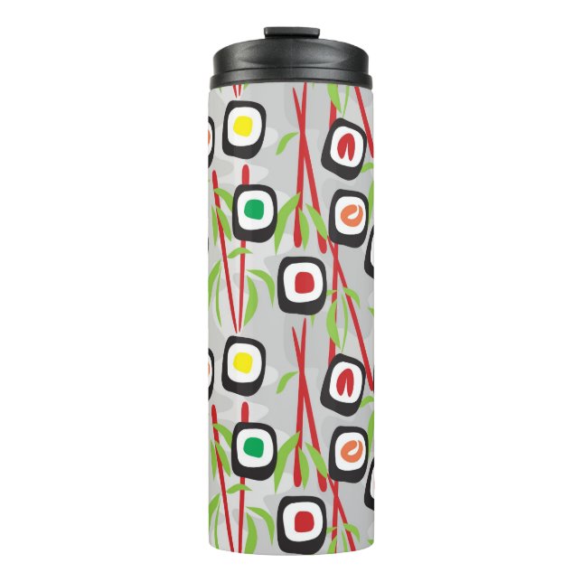 Sushi Pattern Thermal Tumbler (Front)