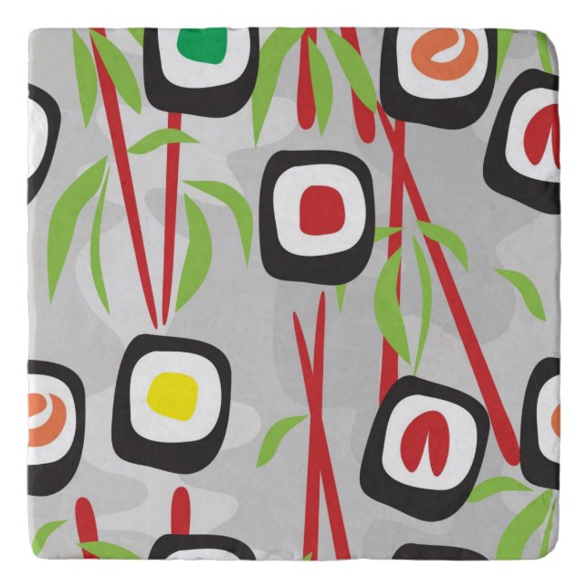 Sushi Pattern Trivet (Front)