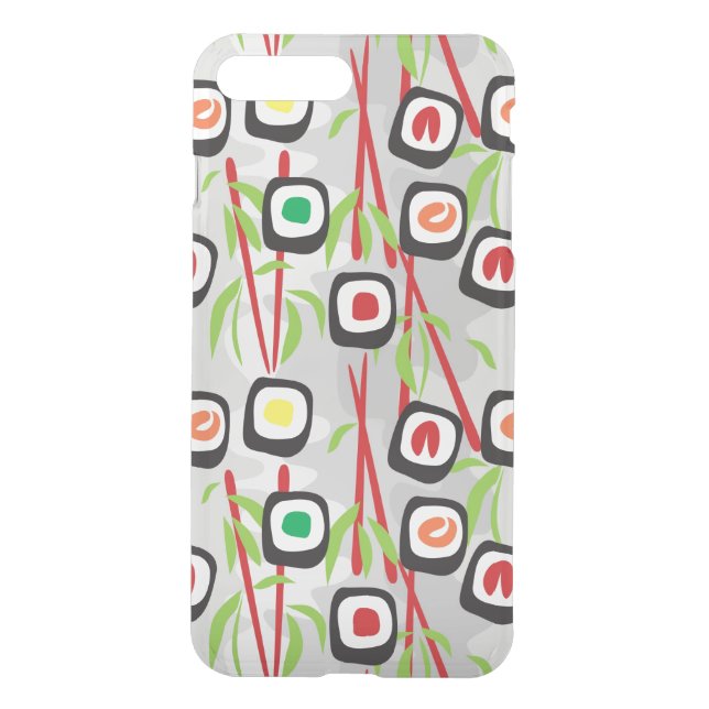 Sushi Pattern Uncommon iPhone Case (Back)