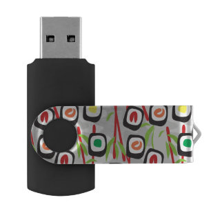 Sushi Pattern USB Flash Drive