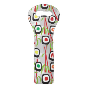 Sushi Pattern Wine Bag