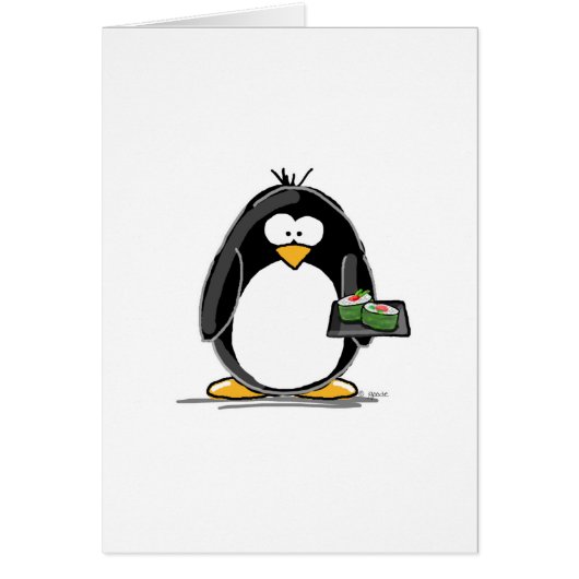 Sushi Penguin Cards (Front)