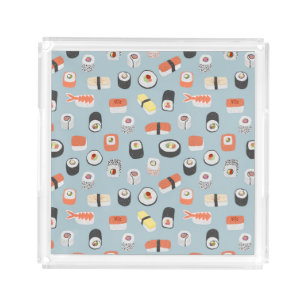 Sushi Personalized Acrylic Tray
