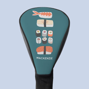 Sushi Personalized Golf Head Cover