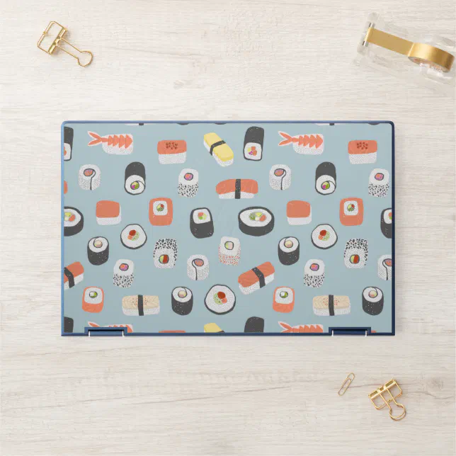 Sushi Personalized HP Laptop Skin
