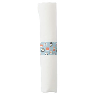 Sushi Personalized Napkin Bands