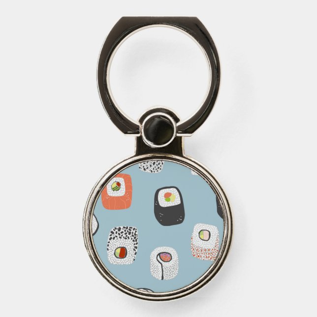 Sushi Personalized Phone Ring Stand (Front)