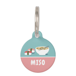 SUSHI PET ID TAG