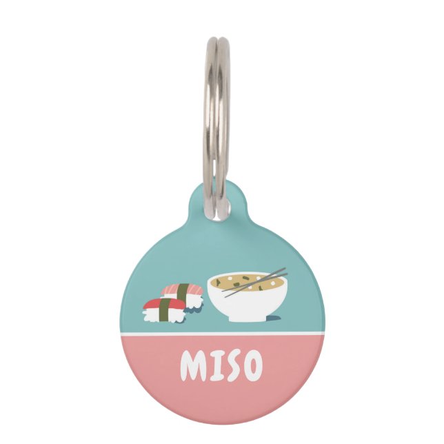 SUSHI PET ID TAG (Front)