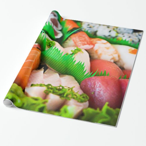 Sushi Platter 2 Wrapping Paper