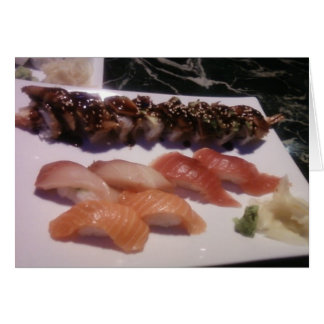 Sushi Platter Cards