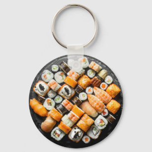 Sushi Platter Keychain